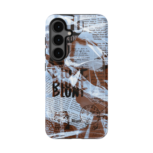 Blue Love Letter Samsung Case