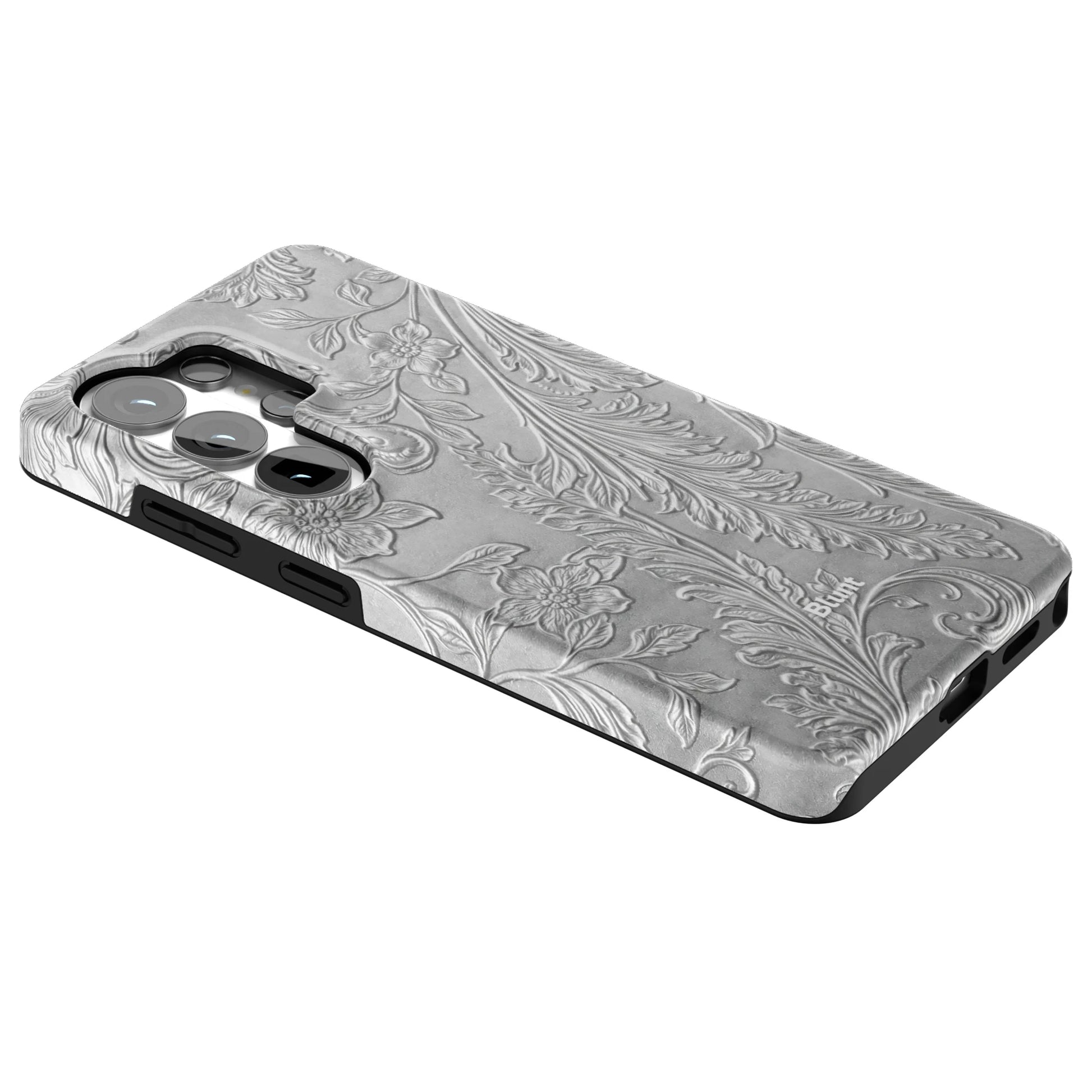Tooled-Silver-samsung-case-Galaxy S26 Ultra-2