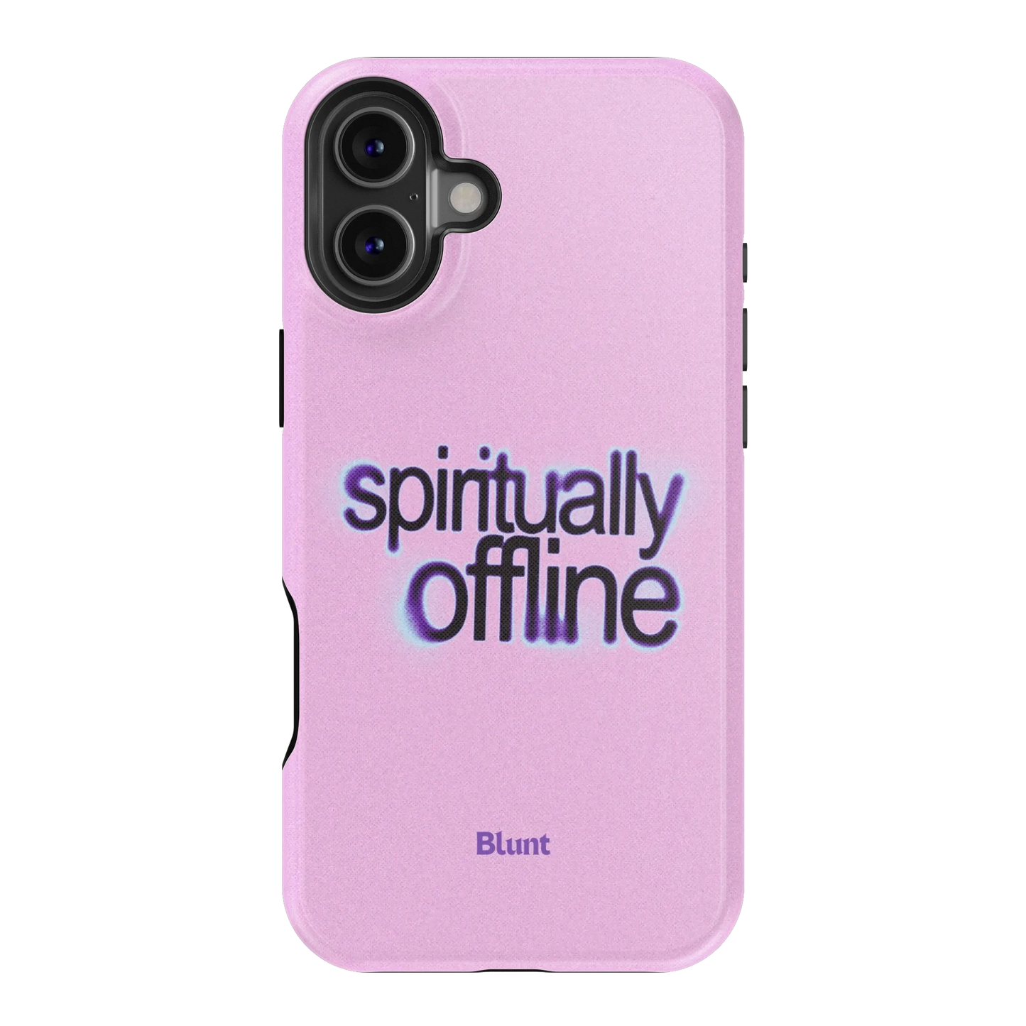 Spiritually Offline iPhone Case