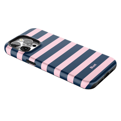 Blueberry-Blush-Stripe-iphone-case-iPhone 15 Pro Max-2