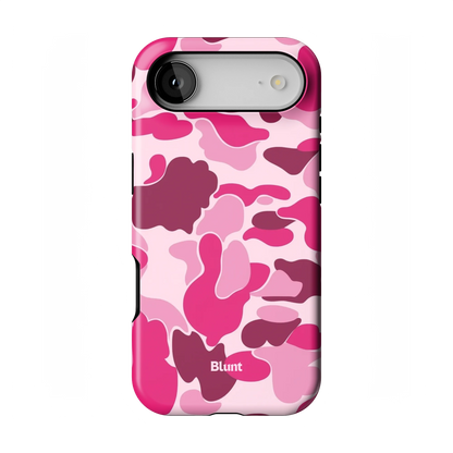 Pink Camo iPhone Case
