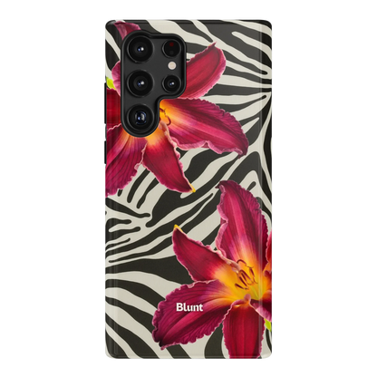 Zebra Lily Samsung Case