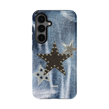 Denim Starstud Samsung Case