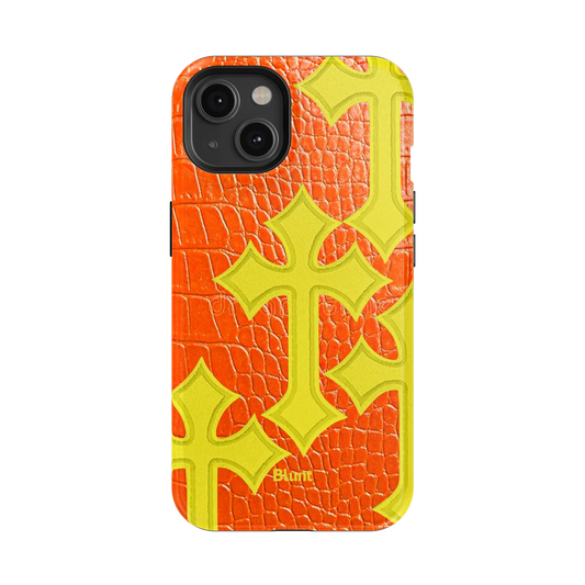 Neon Blessing iPhone Case