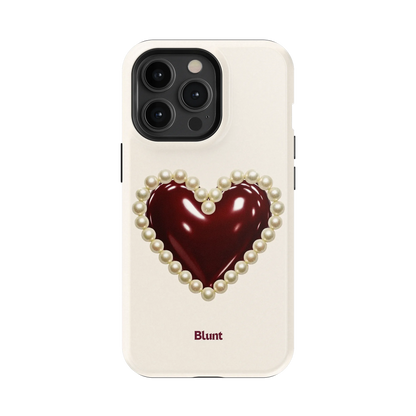 Maroon Muse iPhone Case