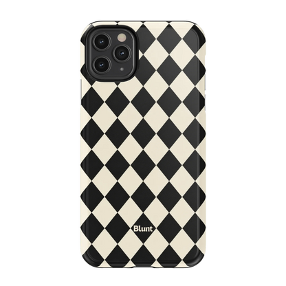Argyle Noir iPhone Case