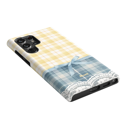 Blue-Lemonplaid-samsung-case-S22 Ultra-2