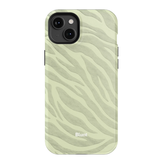 Sage Zebra iPhone Case