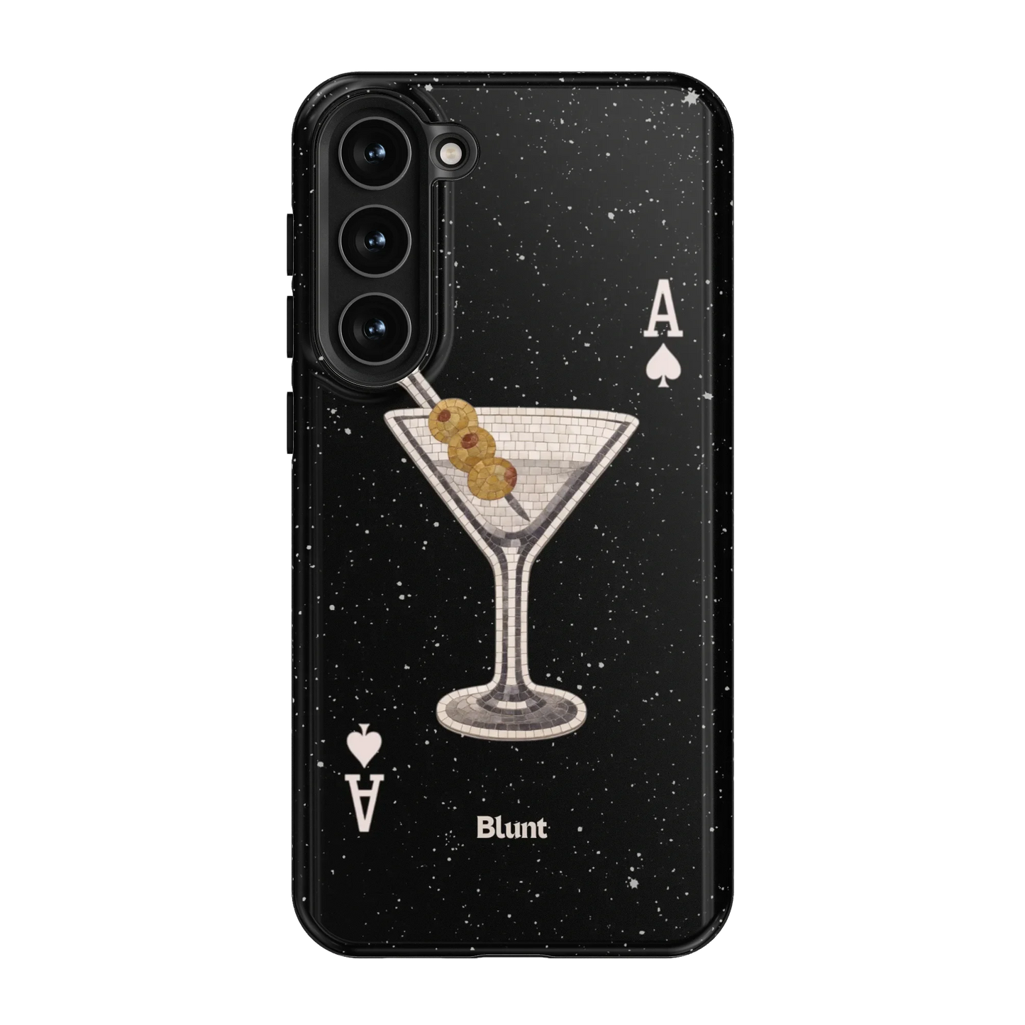 Black Dirty Martini Samsung Case