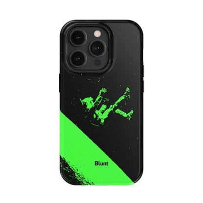 Green Void iPhone Case