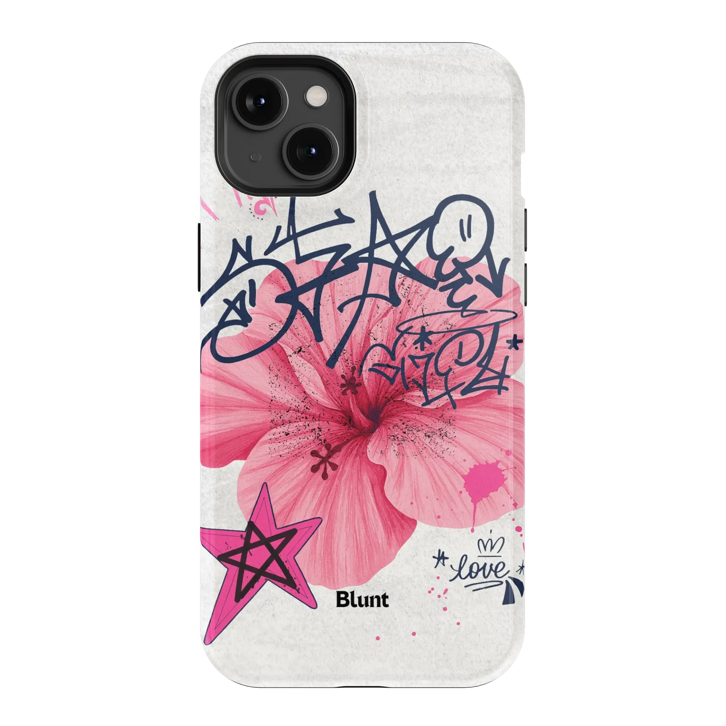 Grafitti Blossom iPhone Case