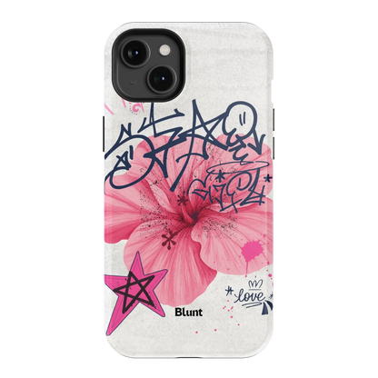 Grafitti Blossom iPhone Case