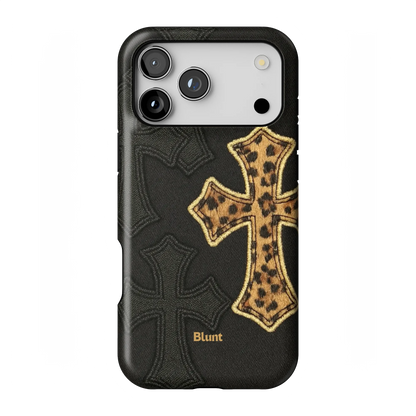 Cheetah Cross iPhone Case