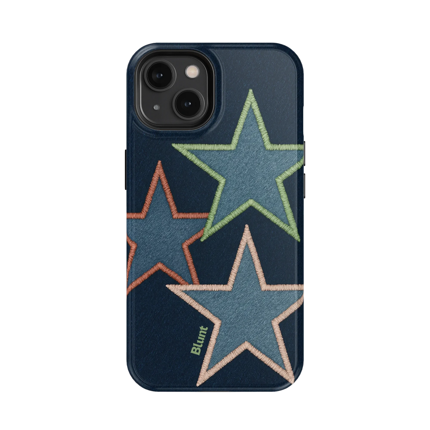 Neon Stars iPhone Case