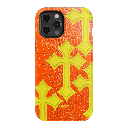 Neon Blessing iPhone Case