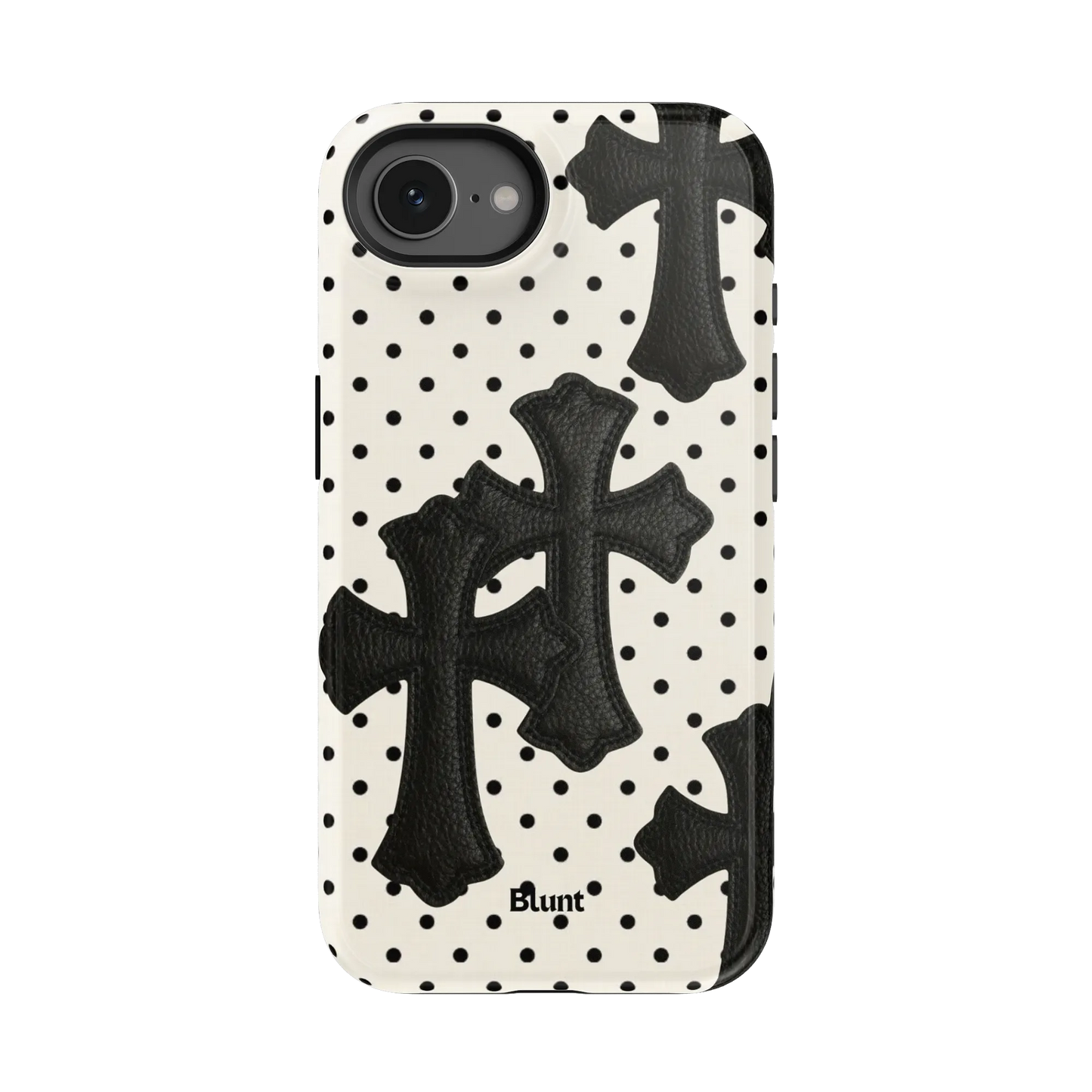Noir Crosses iPhone Case