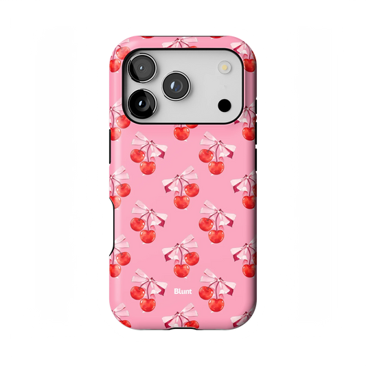 Pink Cherry iPhone Case