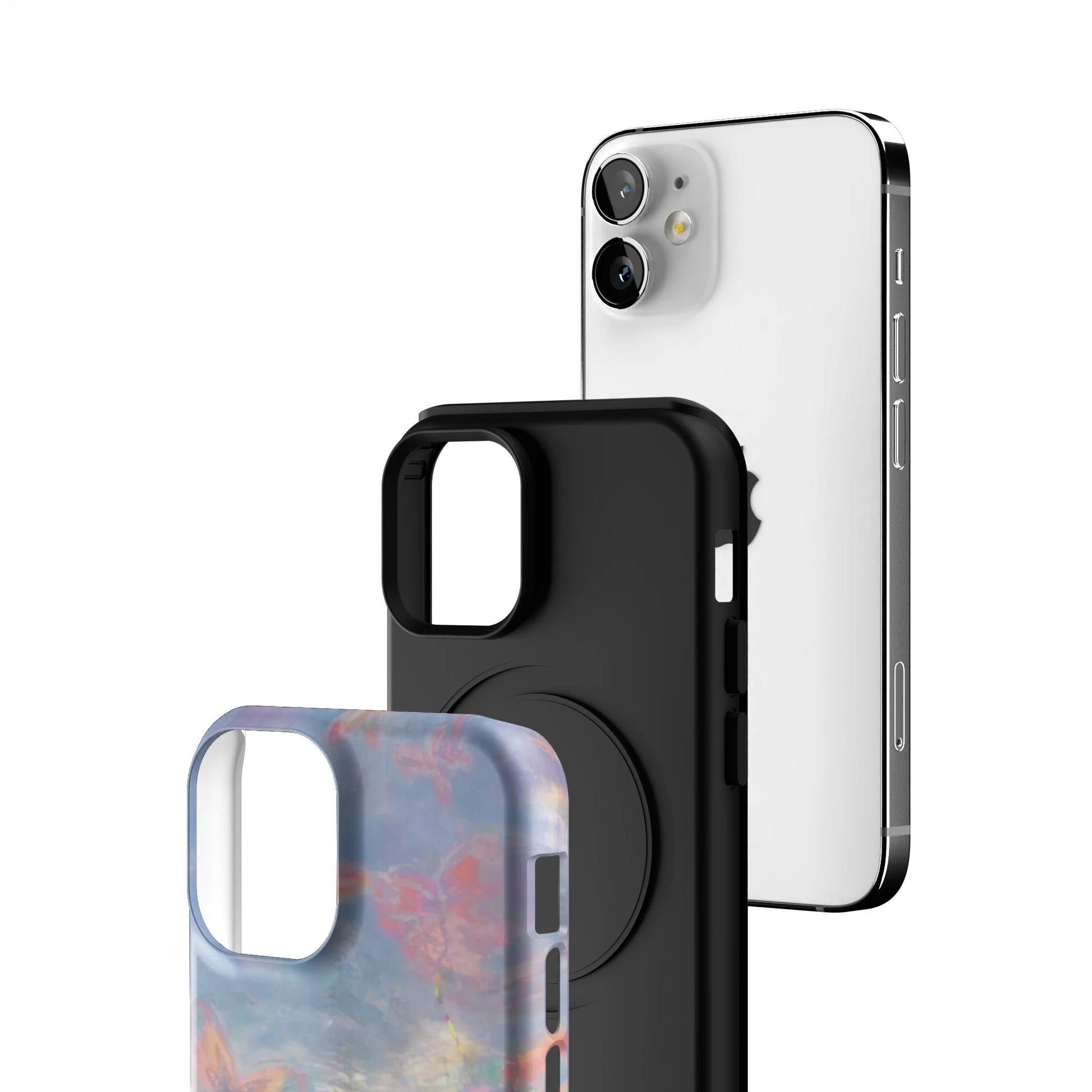 Lilac-Wave-iphone-case-iPhone 12 Mini-3