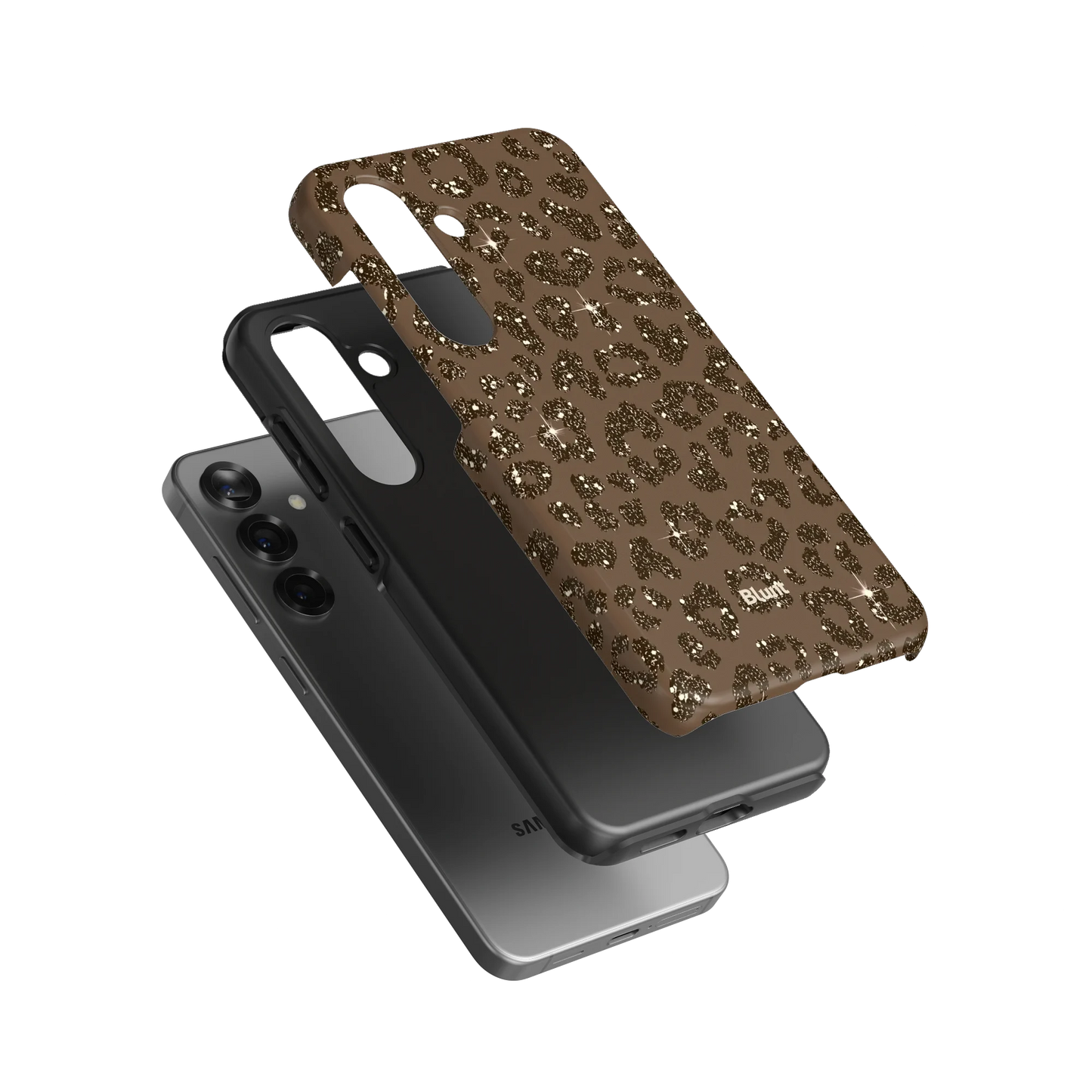 Brown Cheetah Print Samsung Case