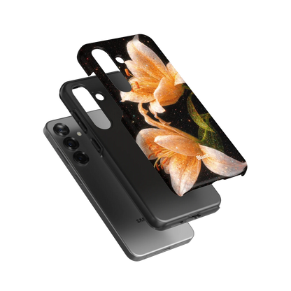 Eclipse Orchid in Orange Samsung Case