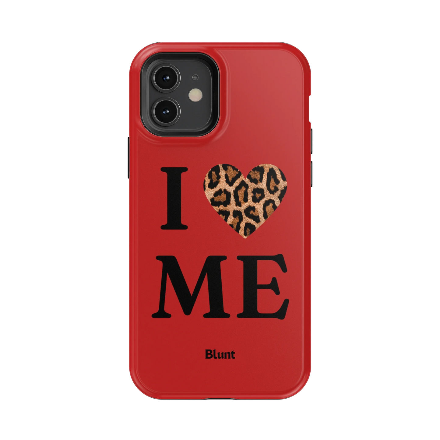 Red I Love Me iPhone Case