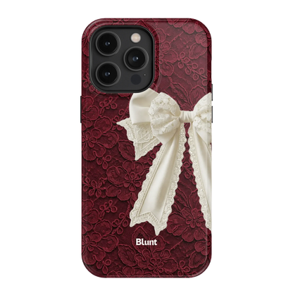 Velvet Bow iPhone Case