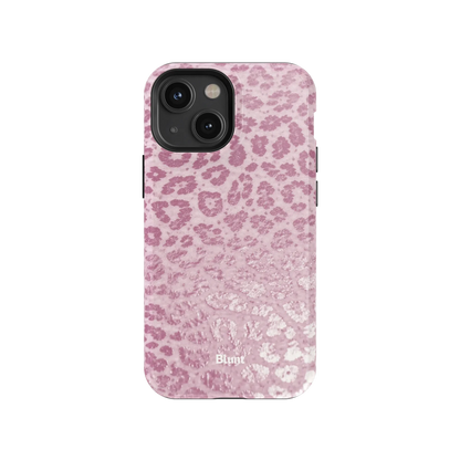 Vintage Rose Leopard iPhone Case