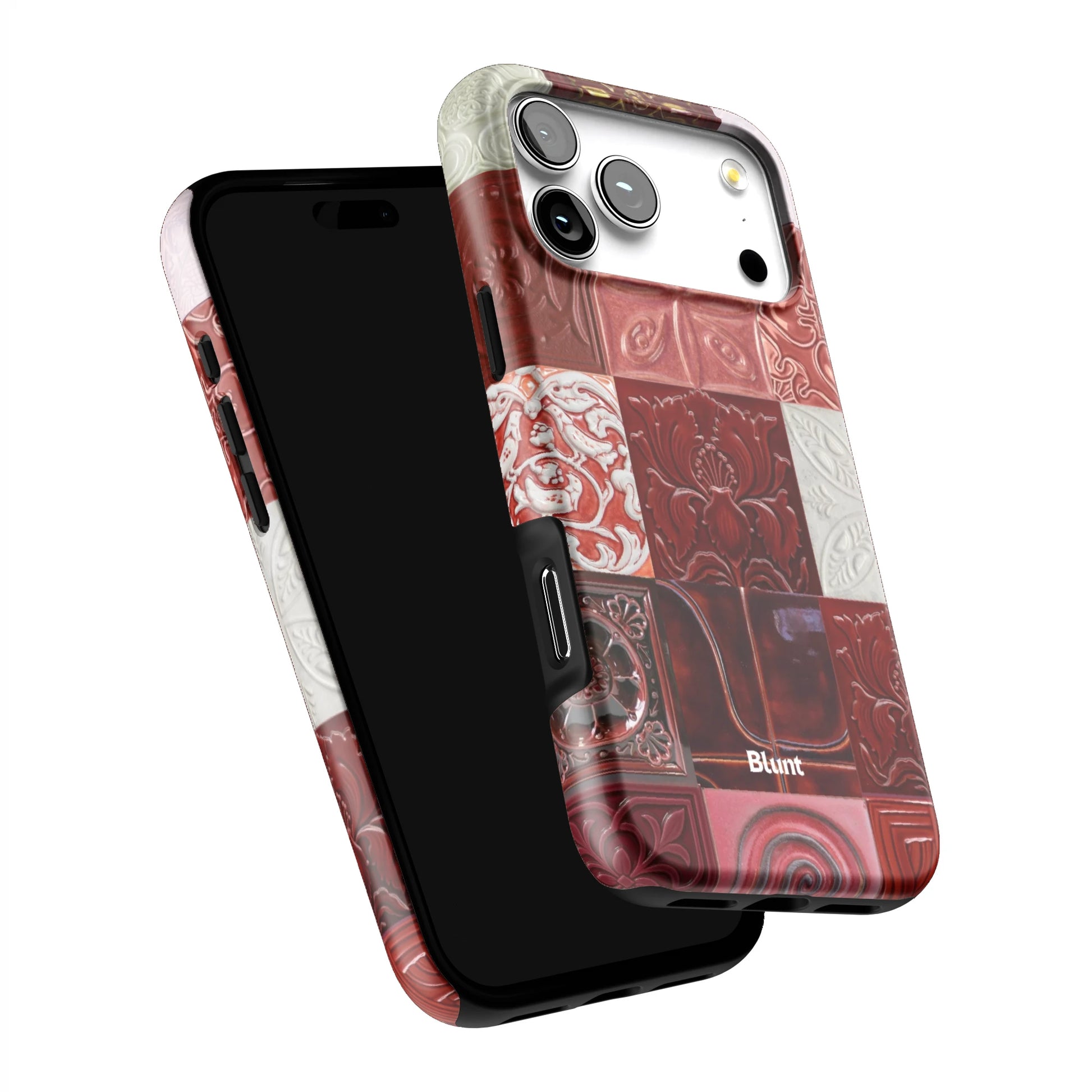 Checkered-Rouge-iphone-case-iPhone 17 Pro Max-5