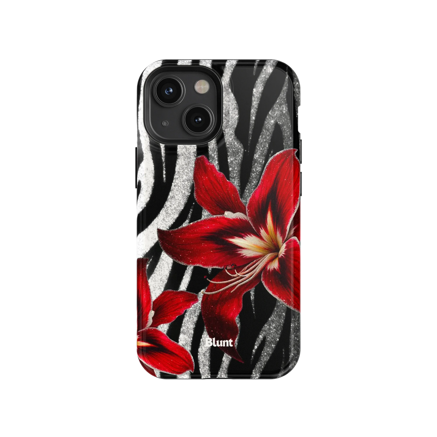 Zebra Rouge iPhone Case