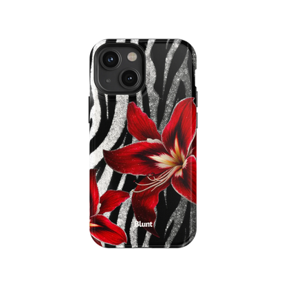 Zebra Rouge iPhone Case