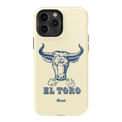 Toro Blanco iPhone Case