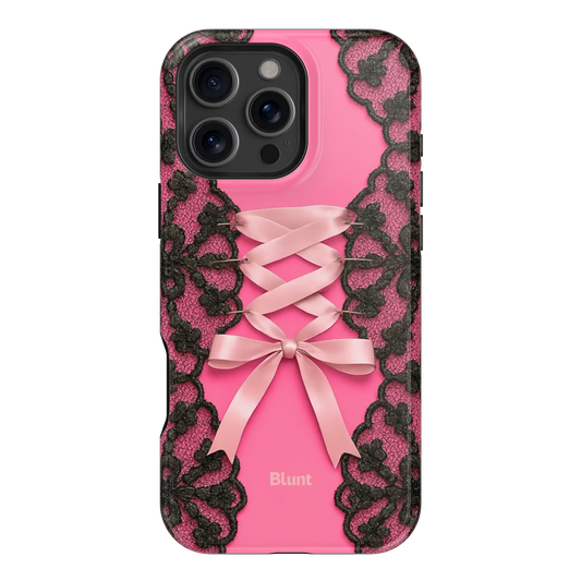 Pink Corset iPhone Case