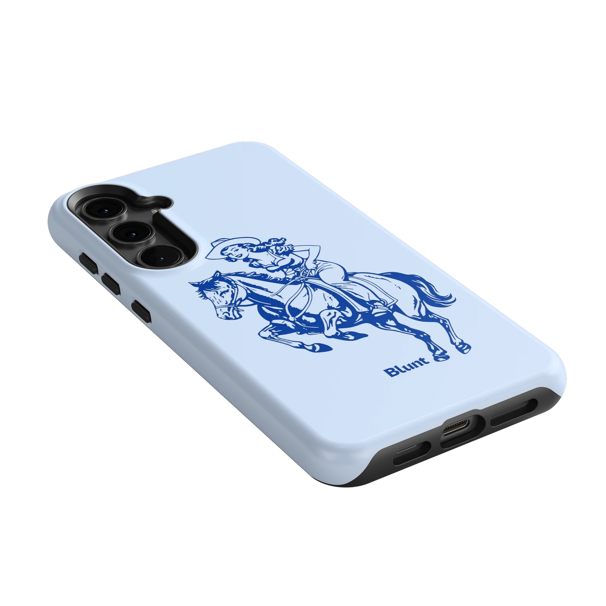 Blue-Lasso-Lady-samsung-case-S24 Plus-2