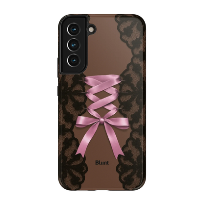 Brown Corset Samsung Case