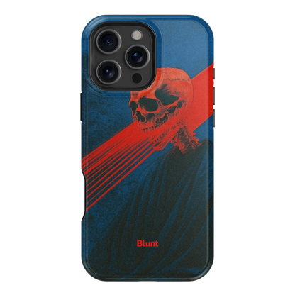 Crimson Slash iPhone Case