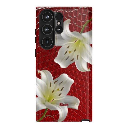 Crimson Lily Samsung Case