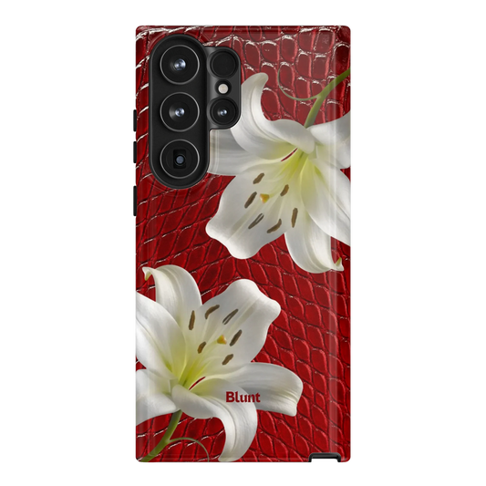 Crimson Lily Samsung Case