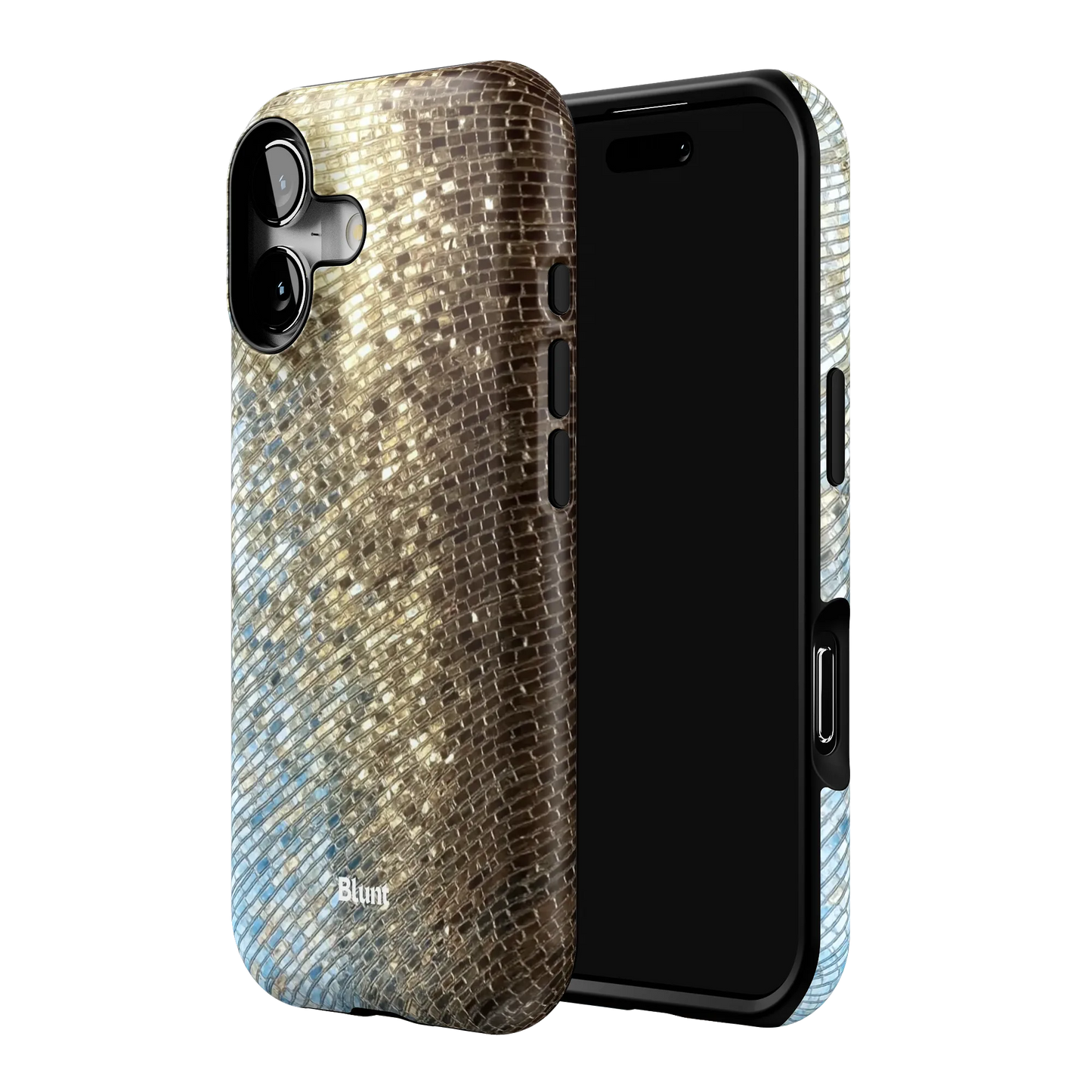 Bronze Static iPhone Case