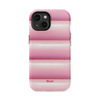 Pink Puffer iPhone Case