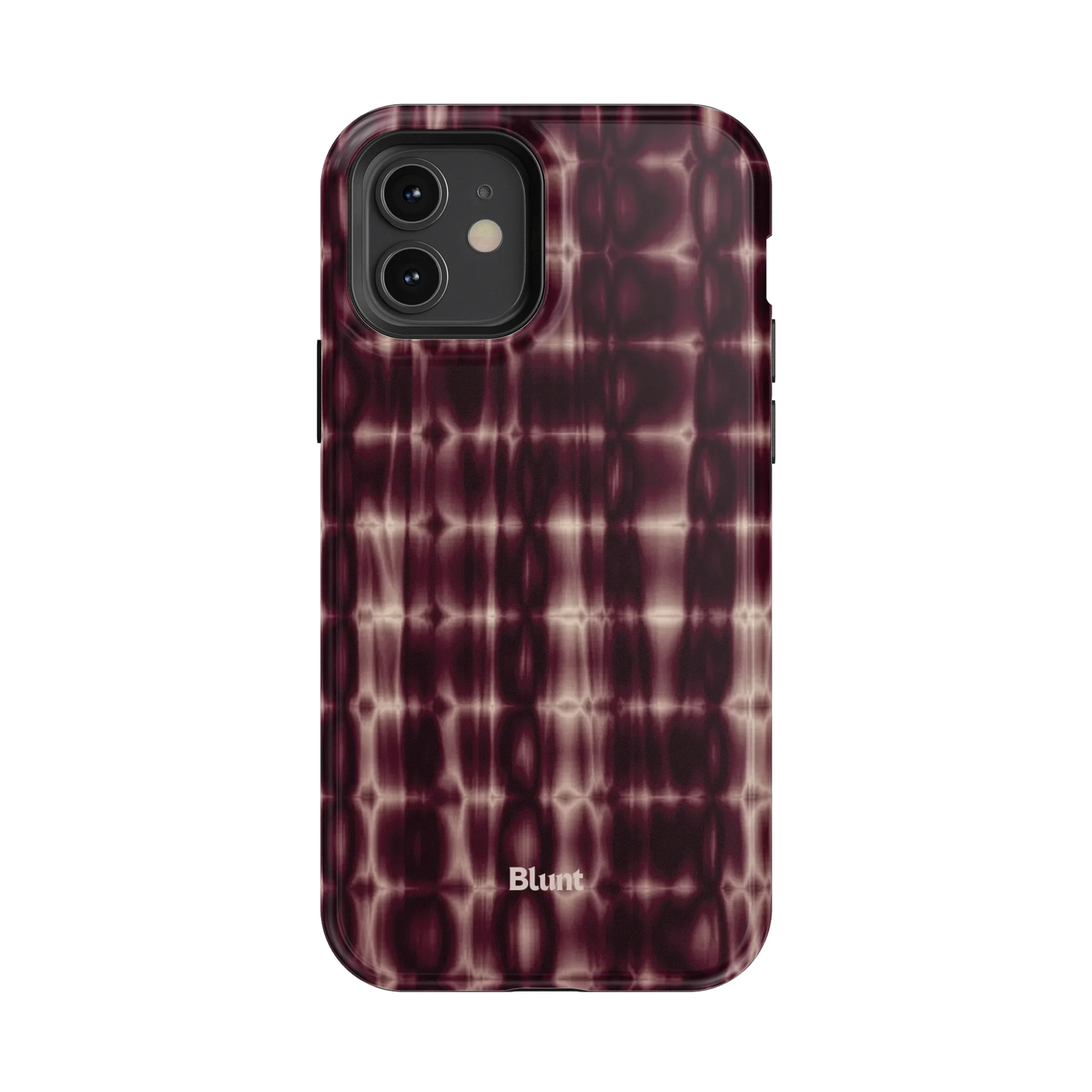 Purple Ripple iPhone Case