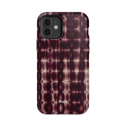 Purple Ripple iPhone Case