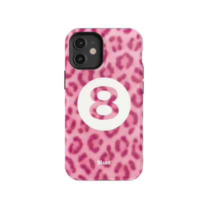 Pink Cheetah Magic 8 iPhone Case