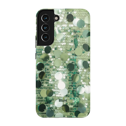 Sage Glitz Samsung Case