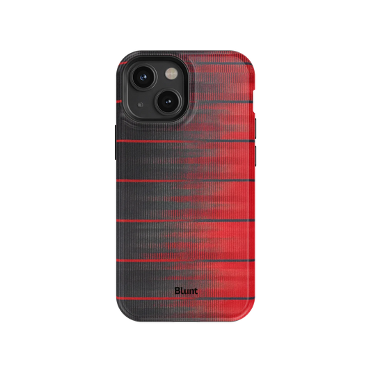 Crimson Stripe iPhone Case