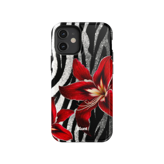 Zebra Rouge iPhone Case