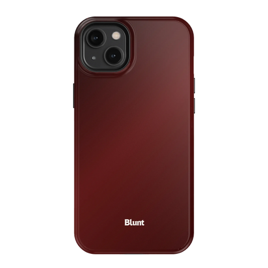 Oxblood iPhone Case