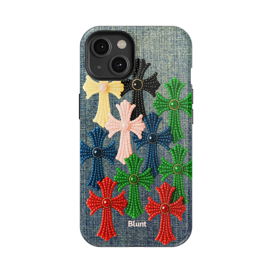 Cross Stitch iPhone Case