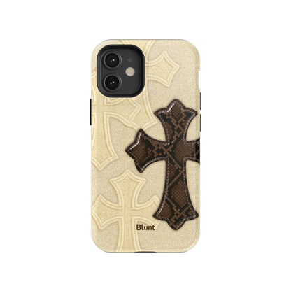 Brownscale Saint iPhone Case
