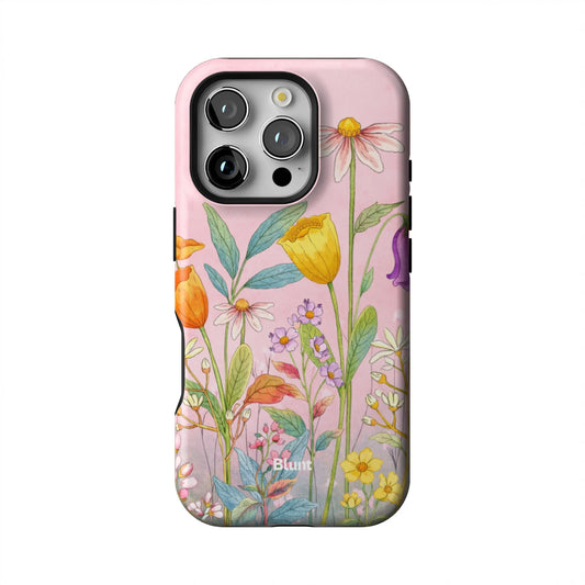 Pink-Meadow-iphone-case-iPhone 16 Pro-1