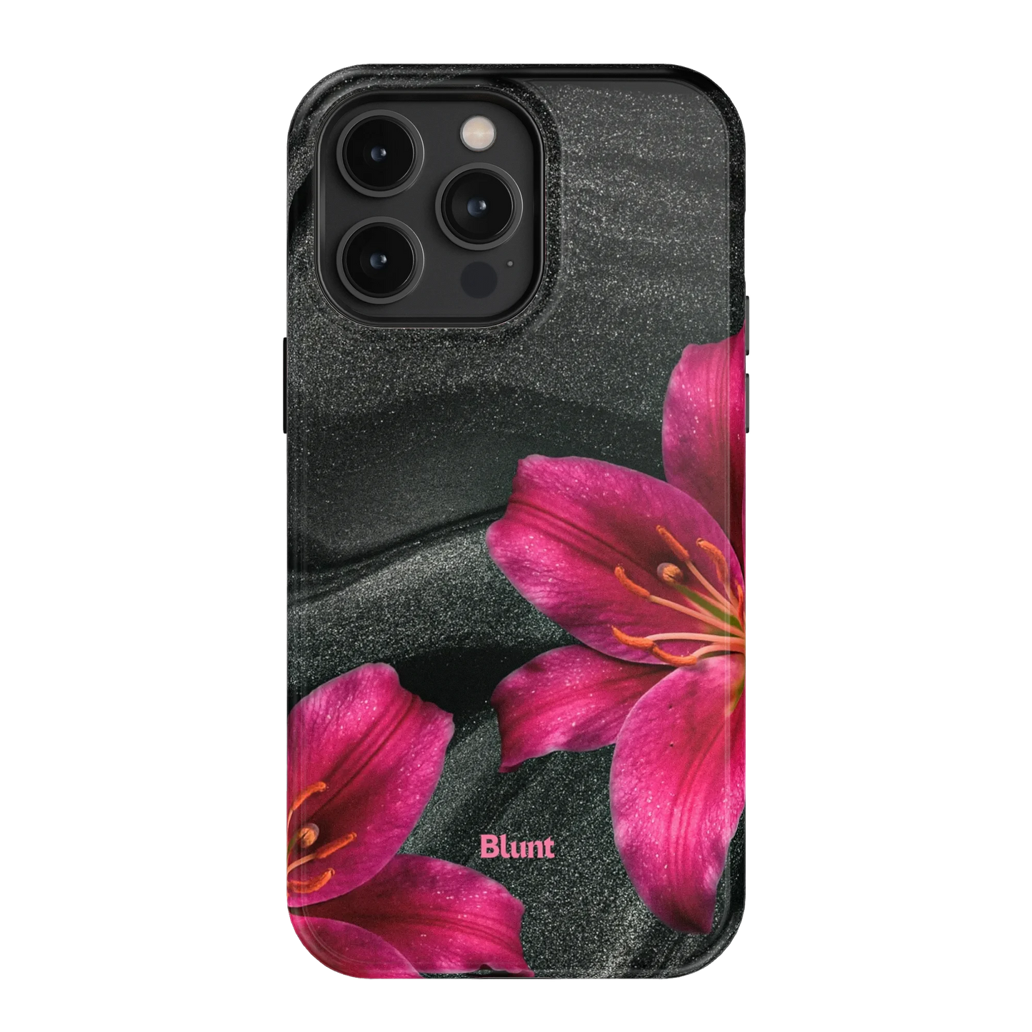 Midnight Petals iPhone Case